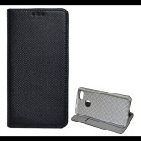 Gigapack Tok álló, bőr hatású (FLIP, oldalra nyíló, asztali tartó funkció, rombusz minta) FEKETE [Huawei P9 Lite Mini] (5996457718580) - Telefontok