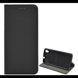 Gigapack Tok álló, bőr hatású (FLIP, oldalra nyíló, asztali tartó funkció, rombusz minta) FEKETE [Huawei Y6] (5996457256983) - Telefontok