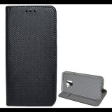 Gigapack Tok álló, bőr hatású (FLIP, oldalra nyíló, asztali tartó funkció, rombusz minta) FEKETE [Samsung Galaxy A8 (2018) SM-A530F] (5996457742318)