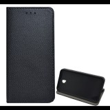 Gigapack Tok álló, bőr hatású (FLIP, oldalra nyíló, asztali tartó funkció, rombusz minta) FEKETE [Samsung Galaxy J7 (2017) SM-J730] (5996457715749) - Telefontok