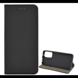 Gigapack Tok álló, bőr hatású (FLIP, oldalra nyíló, asztali tartó funkció, rombusz minta) FEKETE [Xiaomi Redmi Note 11 Pro] (5996591123394)