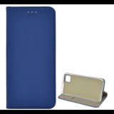 Gigapack Tok álló, bőr hatású (FLIP, oldalra nyíló, asztali tartó funkció, rombusz minta) SÖTÉTKÉK [Honor 9S] (5996457982813)