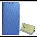 Gigapack Tok álló, bőr hatású (FLIP, oldalra nyíló, asztali tartó funkció, rombusz minta) SÖTÉTKÉK [Huawei Mate 10 Lite] (5996457746606)