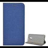 Gigapack Tok álló, bőr hatású (FLIP, oldalra nyíló, asztali tartó funkció, rombusz minta) SÖTÉTKÉK [Huawei Mate 20 Lite] (5996457813230)