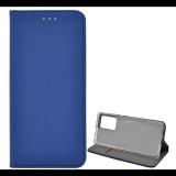 Gigapack Tok álló, bőr hatású (FLIP, oldalra nyíló, asztali tartó funkció, rombusz minta) SÖTÉTKÉK [Xiaomi Redmi Note 10 Pro 4G] (5996591063881)