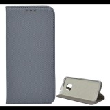 Gigapack Tok álló, bőr hatású (FLIP, oldalra nyíló, asztali tartó funkció, rombusz minta) SZÜRKE [Huawei Mate 20 Pro] (5996457821952) - Telefontok