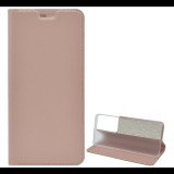 Gigapack Tok álló, bőr hatású (FLIP, oldalra nyíló, asztali tartó funkció) ROZÉARANY 2 [Samsung Galaxy S21 Ultra (SM-G998) 5G] (5996591028200) - Telefontok