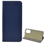 Gigapack Tok álló, bőr hatású (FLIP, oldalra nyíló, asztali tartó funkció) SÖTÉTKÉK Samsung Galaxy M23 (SM-M236), Samsung Galaxy M13 (SM-M135)