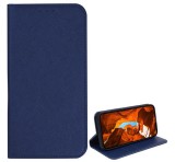 Gigapack Tok álló, bőr hatású (FLIP, oldalra nyíló, asztali tartó, kártyazseb, textil hatás) SÖTÉTKÉK T Phone 2 Pro 5G