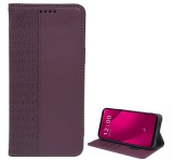 Gigapack Tok álló, bőr hatású (FLIP, oldalra nyíló, asztali tartó, lóhere) SÖTÉTLILA T Phone 2 Pro 5G