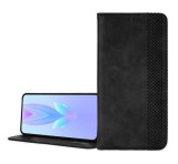 Gigapack Tok álló, bőr hatású (FLIP, oldalra nyíló, asztali tartó, mozaik) FEKETE Honor 200 Smart 5G