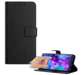 Gigapack Tok álló, bőr hatású (FLIP, oldalra nyíló, asztali tartó, négyzet, prémium) FEKETE Vivo V50 Lite