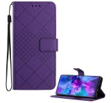 Gigapack Tok álló, bőr hatású (FLIP, oldalra nyíló, asztali tartó, négyzet, prémium) LILA T Phone 3 5G