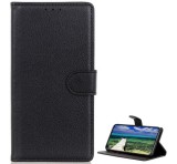 Gigapack Tok álló, bőr hatású (FLIP, oldalra nyíló, asztali tartó, prémium) FEKETE Samsung Galaxy S23 FE (SM-S711)