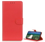 Gigapack Tok álló, bőr hatású (FLIP, oldalra nyíló, asztali tartó, prémium) PIROS Honor 400