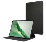 Gigapack Tok álló, bőr hatású (FLIP, oldalra nyíló, asztali tartó, prémium) SÖTÉTZÖLD Honor MagicPad 2