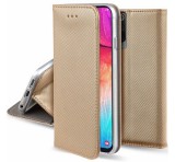 Gigapack Tok álló, bőr hatású (FLIP, oldalra nyíló, asztali tartó, rombusz) ARANY Xiaomi Redmi Note 13 Pro Plus 5G