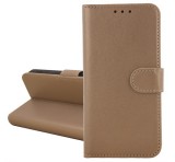 Gigapack Tok álló, bőr hatású (FLIP, oldalra nyíló, kártyazseb, asztali tartó) ARANY Apple iPhone 17 Air