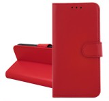 Gigapack Tok álló, bőr hatású (FLIP, oldalra nyíló, kártyazseb, asztali tartó) PIROS Samsung Galaxy S24 FE (SM-S721)