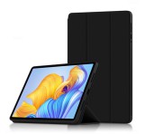 Gigapack Tok álló, bőr hatású (FLIP, oldalra nyíló, TRIFOLD, asztali tartó) FEKETE Honor Pad 8