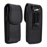 Gigapack tok álló, textil (derékra rögzíthető övtáska, bankkártya tartó, vízálló, univerzális 4.7-5" méret) fekete