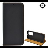 Gigapack Tok álló, valódi bőr (FLIP, oldalra nyíló, asztali tartó funkció, bankkártya tartó) FEKETE [Huawei P40 Pro 5G] (5996457987979) - Telefontok