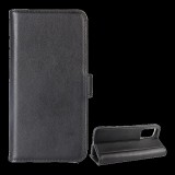 Gigapack Tok álló, valódi bőr (FLIP, oldalra nyíló, asztali tartó funkció) FEKETE [Honor X10 5G] (5996457994236)