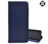 Gigapack Tok álló, valódi bőr (FLIP, oldalra nyíló, asztali tartó) SÖTÉTKÉK Samsung Galaxy S24 FE 5G (SM-S721)