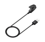 Gigapack Töltőkábel (USB - Garmin, 100cm, csíptethető) FEKETE Garmin Forerunner 230, Garmin Forerunner 735XT, Garmin Forerunner 630, Garmin Forerunner 235, Garmin Vivomove HR, Garmin Lily