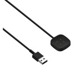Gigapack Töltőkábel USB (mágneses, 100cm) FEKETE Fitbit Sense 2, Sense, Versa 4