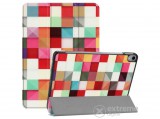 Gigapack TRIFOLD aktív flipes álló, műbőr tok Apple iPad Pro 11 (2018) készülékhez, színes