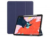 Gigapack TRIFOLD aktív flipes álló, műbőr tok Apple iPad Pro 12,9 (2018) készülékhez, sötétkék