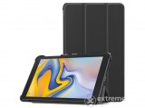 Gigapack TRIFOLD aktív flipes álló, műbőr tok Samsung Galaxy Tab A 8,0 (2018) (SM-T380) készülékhez, fekete