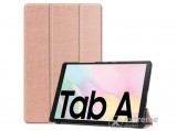 Gigapack Trifold álló, bőr hatású aktív flip tok Samsung Galaxy Tab A7 10.4 (2020) készülékhez, rozéarany