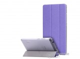 Gigapack Trifold álló bőr tablet tok Huawei Mediapad T3 (7”) készülékhez, lila
