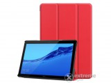 Gigapack Trifold álló műbőr tok Huawei Mediapad T5 (10") LTE készülékhez, piros