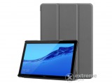 Gigapack Trifold álló műbőr tok Huawei Mediapad T5 (10") LTE készülékhez, szürke