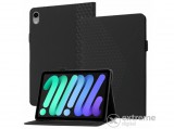 Gigapack valódi bőr tok Apple IPAD mini 6 (2021) készülékhez, fekete