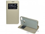 Gigapack View Window álló bőr tok Huawei P9 lite Mini készülékhez, arany