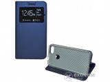 Gigapack View Window álló bőr tok Huawei P9 lite Mini készülékhez, sötétkék