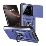 Gigapack Xiaomi 15 defender szilikon telefonvédő (ütésállóság, tartógyűrű, kameravédő) sötétkék