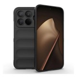 Gigapack Xiaomi 15T Pro Szilikon telefonvédő (ütésállóság, kameravédő, 3D) FEKETE