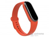 Gigapack Xiaomi Mi Band 5 pótszíj, szilikon, állítható, narancs