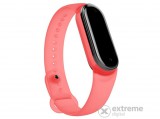 Gigapack Xiaomi Mi Band 5 pótszíj, szilikon, állítható, piros