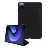 Gigapack Xiaomi Pad 6 bőr hatású fliptok fekete (GP-152972) (GP-152972)