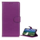 Gigapack Xiaomi Poco X6 5G tok álló, bőr hatású (flip, oldalra nyíló, asztali tartó, prémium) lila