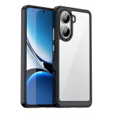 Gigapack Xiaomi Poco X7 Pro szilikon telefonvédő (ütésállóság, átlátszó hátlap) fekete