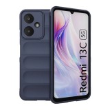 Gigapack Xiaomi Redmi 13C 5G szilikon telefonvédő (ütésállóság, kameravédő, 3d) sötétkék