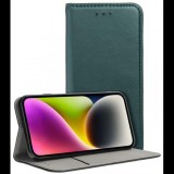Gigapack Xiaomi Redmi 14C 4G bőr hatású fliptok sötétzöld (GP-163315) (GP-163315)