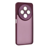Gigapack Xiaomi Redmi 14C 4G szilikon telefonvédő (ütésállóság, akril hátlap, kameravédő) lila